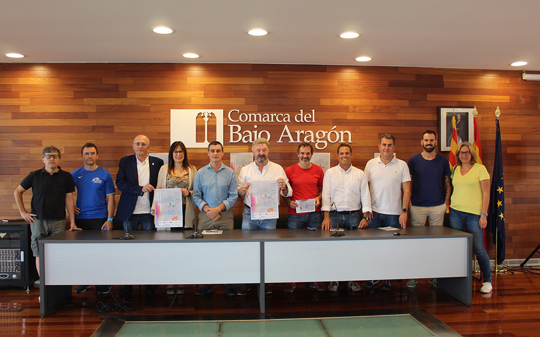 Presentación del Circuito Intercomarcal con los técnicos y autoridades de las seis comarcas. / B. Severino