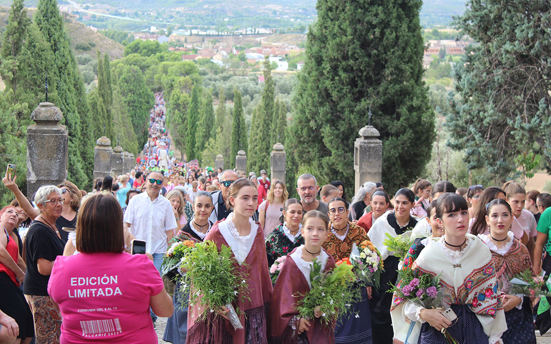 Alcañiz celebra el día de la Virgen de Pueyos. / B. Severino