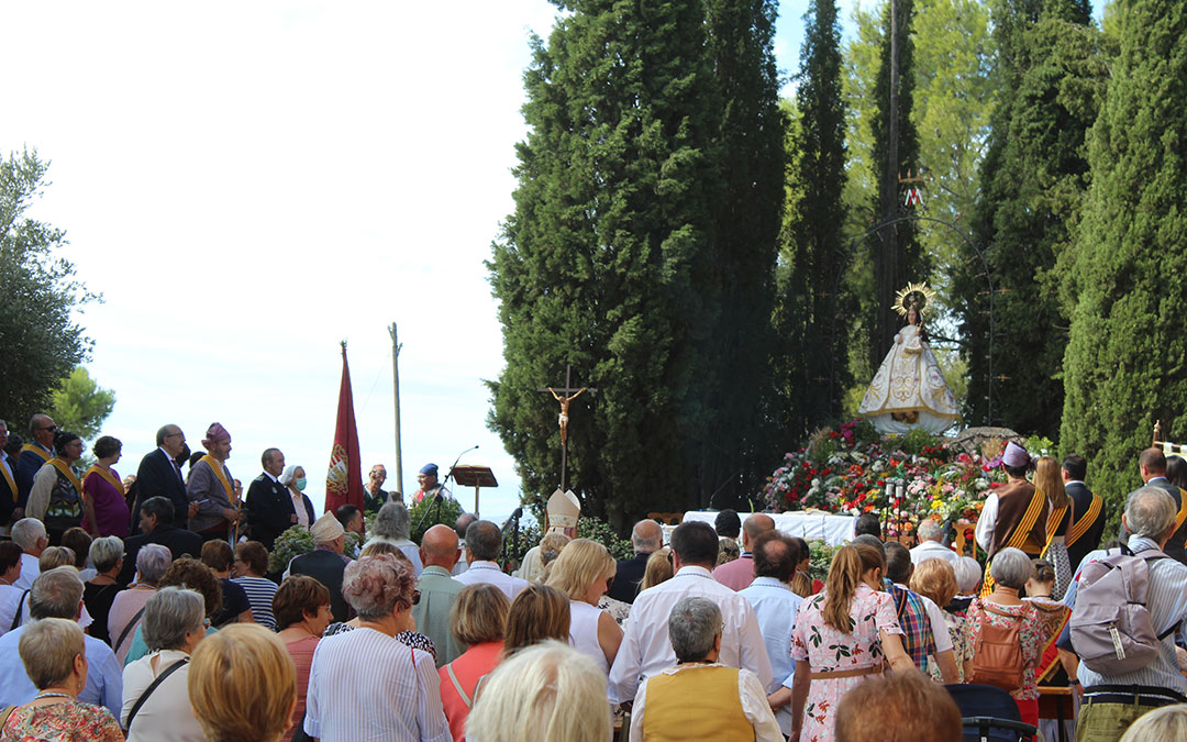 Alcañiz celebra el día de la Virgen de Pueyos. / B. Severino
