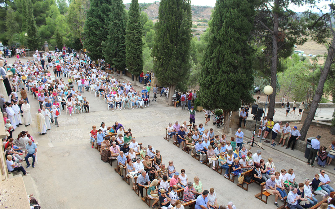 Alcañiz celebra el día de la Virgen de Pueyos. / B. Severino