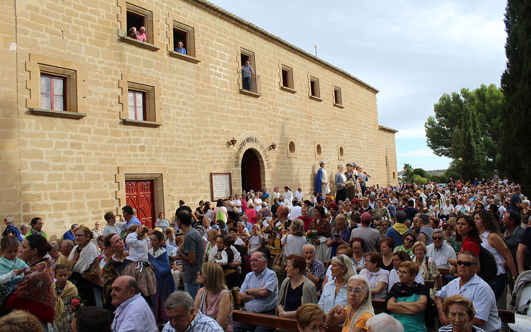 Alcañiz celebra el día de la Virgen de Pueyos. / B. Severino
