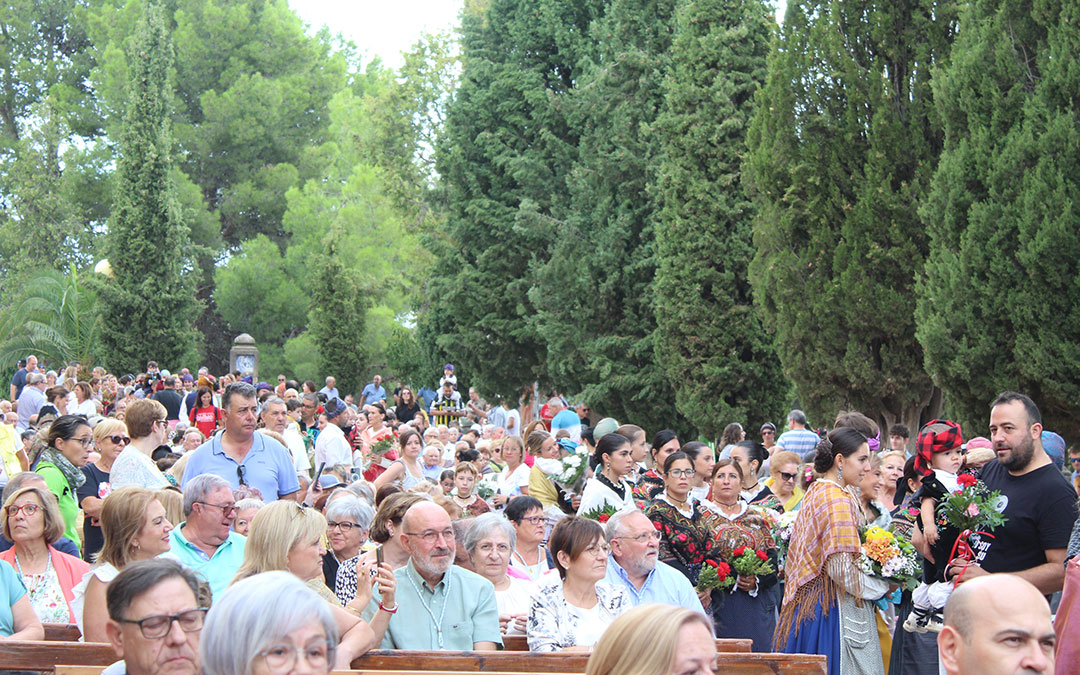 Alcañiz celebra el día de la Virgen de Pueyos. / B. Severino