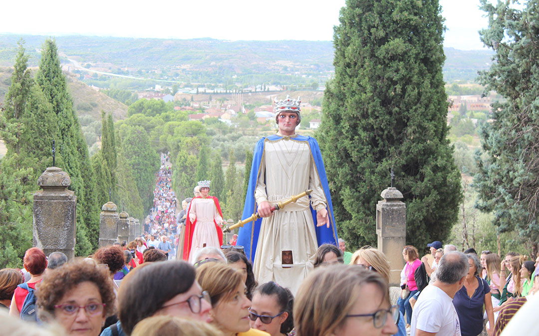 Alcañiz celebra el día de la Virgen de Pueyos. / B. Severino