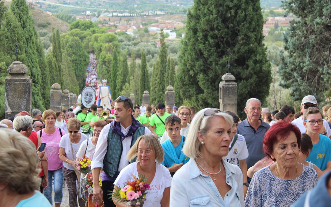 Alcañiz celebra el día de la Virgen de Pueyos. / B. Severino