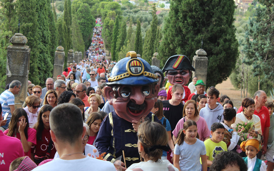 Alcañiz celebra el día de la Virgen de Pueyos. / B. Severino
