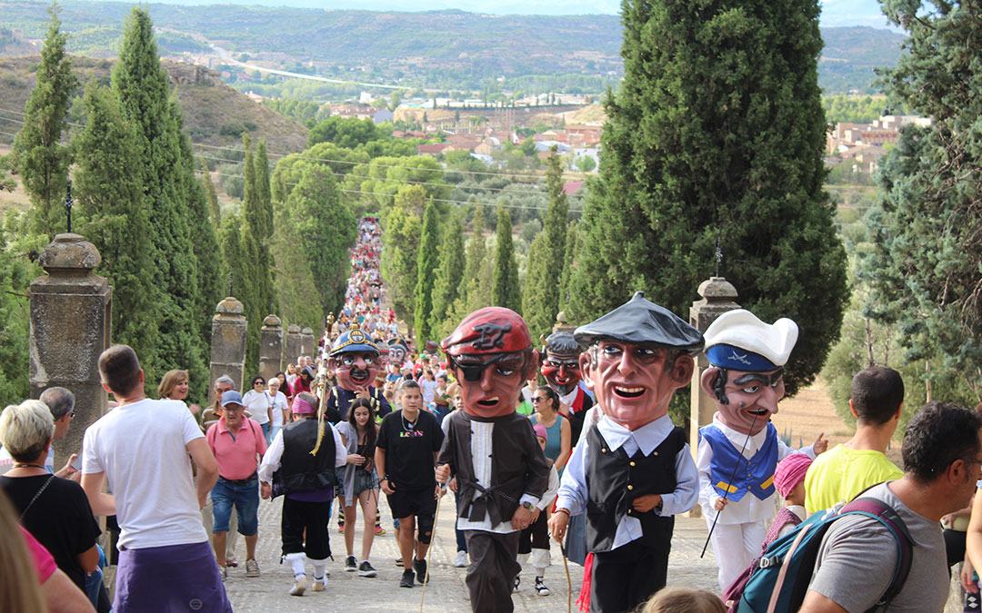 Alcañiz celebra el día de la Virgen de Pueyos. / B. Severino