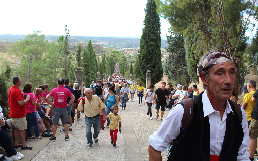 Alcañiz celebra el día de la Virgen de Pueyos. / B. Severino