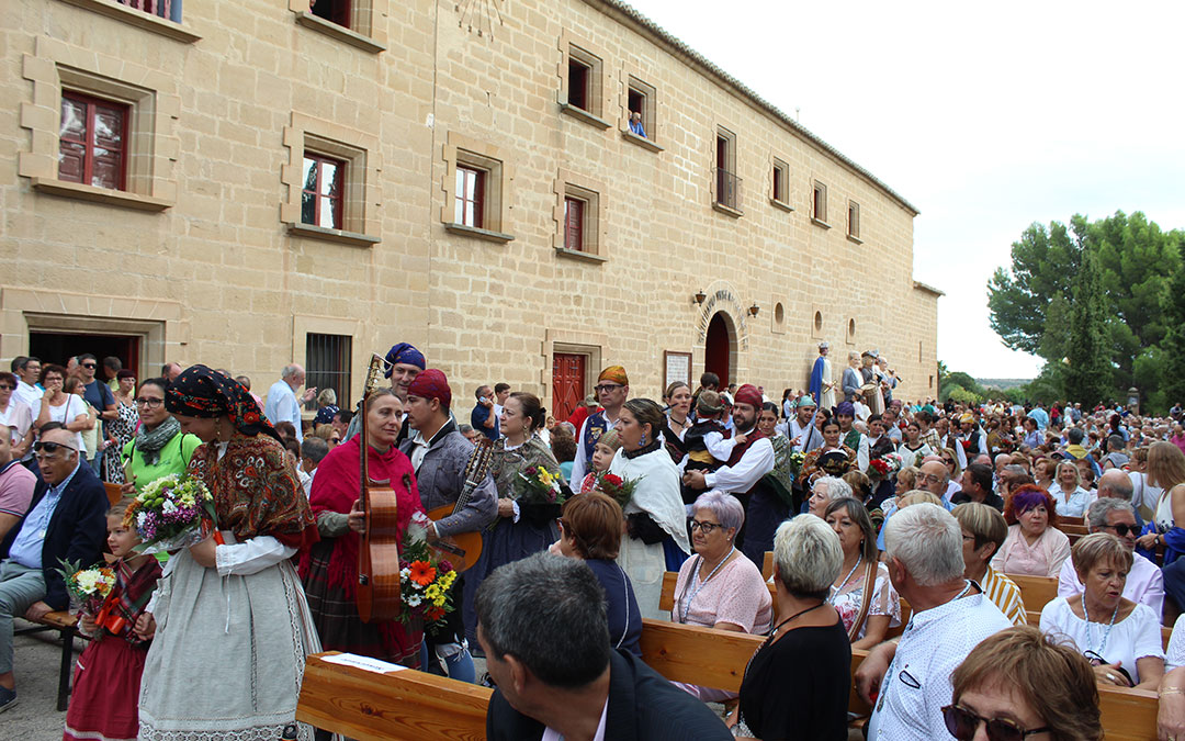 Alcañiz celebra el día de la Virgen de Pueyos. / B. Severino