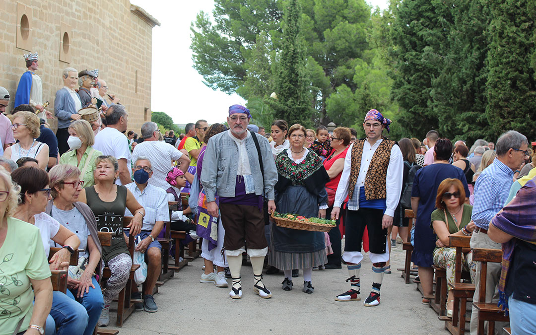 Alcañiz celebra el día de la Virgen de Pueyos. / B. Severino