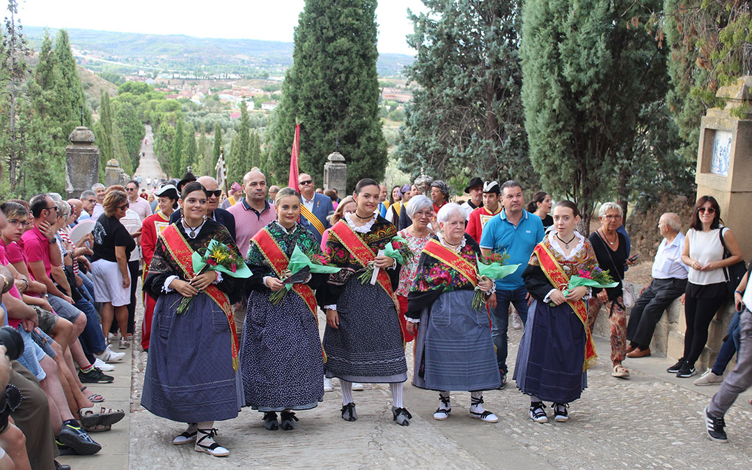Alcañiz celebra el día de la Virgen de Pueyos. / B. Severino
