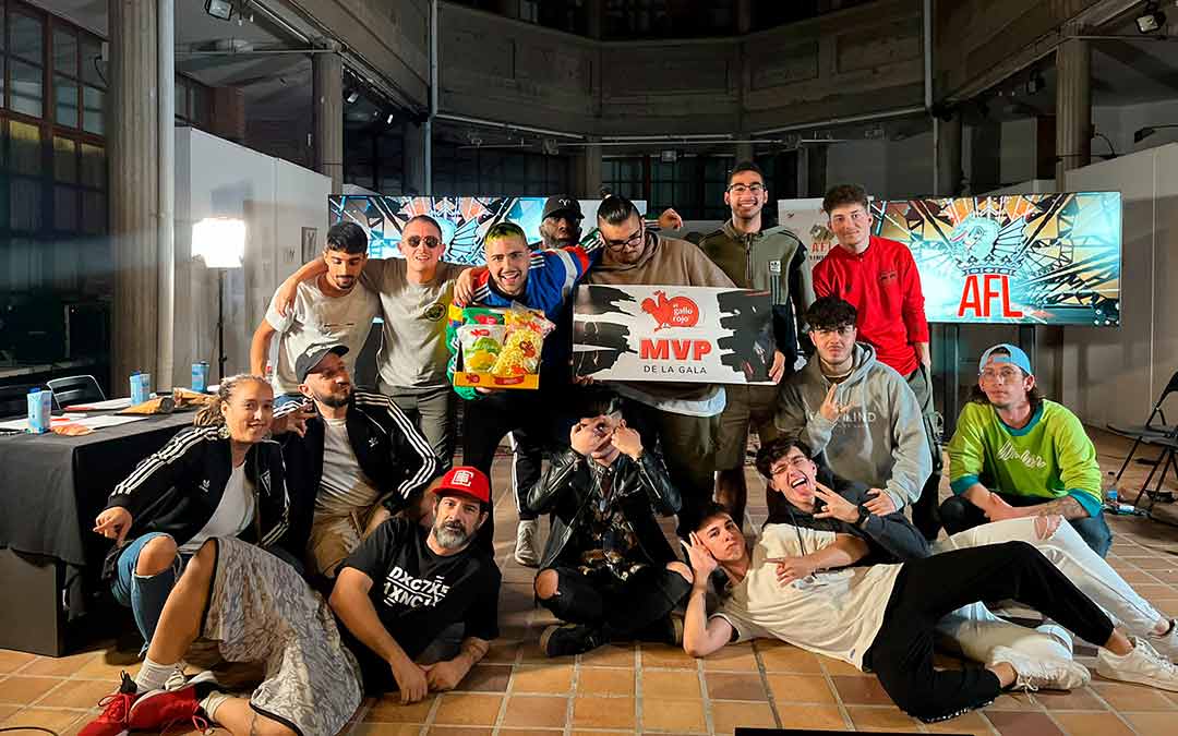 Sr Insolente conquistaba el título de la Liga autonómica al vencen en su batalla a Khiel y proclamarse vencedor de un campeonato./Aragón Freestyle
