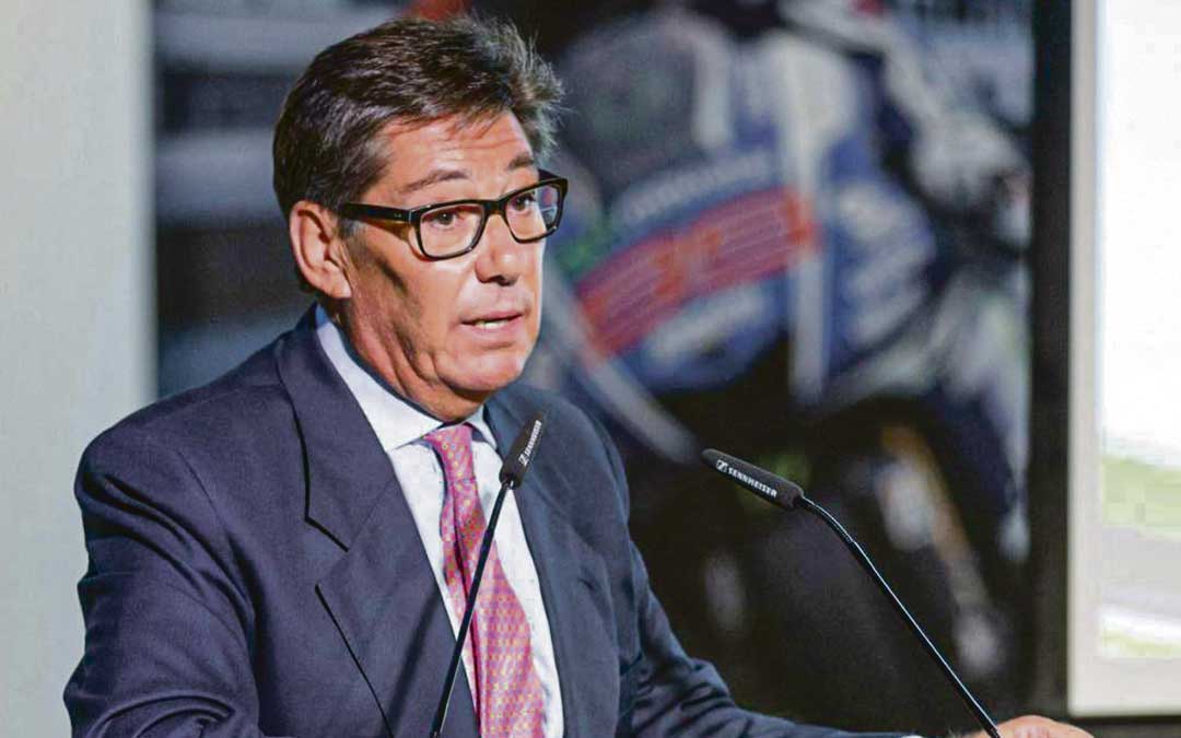 El vicepresidente de DGA y consejero de Industria, Arturo Aliaga, es el presidente de Motorland / La Comarca