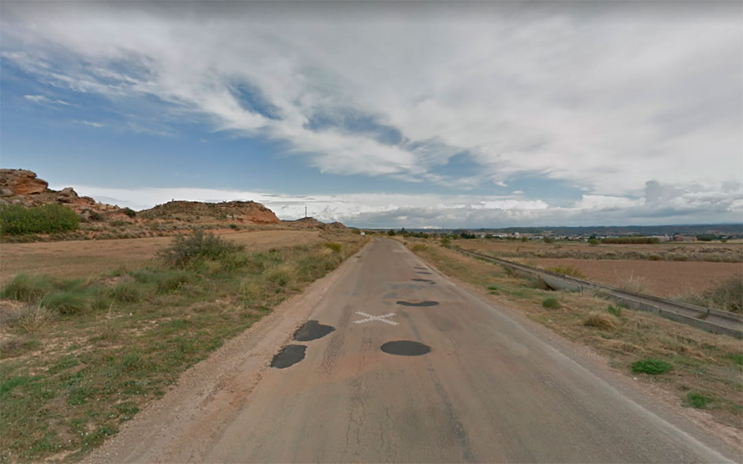 Vista genérica Camino de la Estanca, acceso alternativo a Motorland./Google Maps