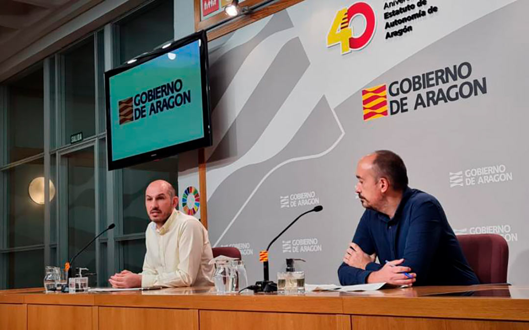 Presentación de la convocatoria este lunes./DGA