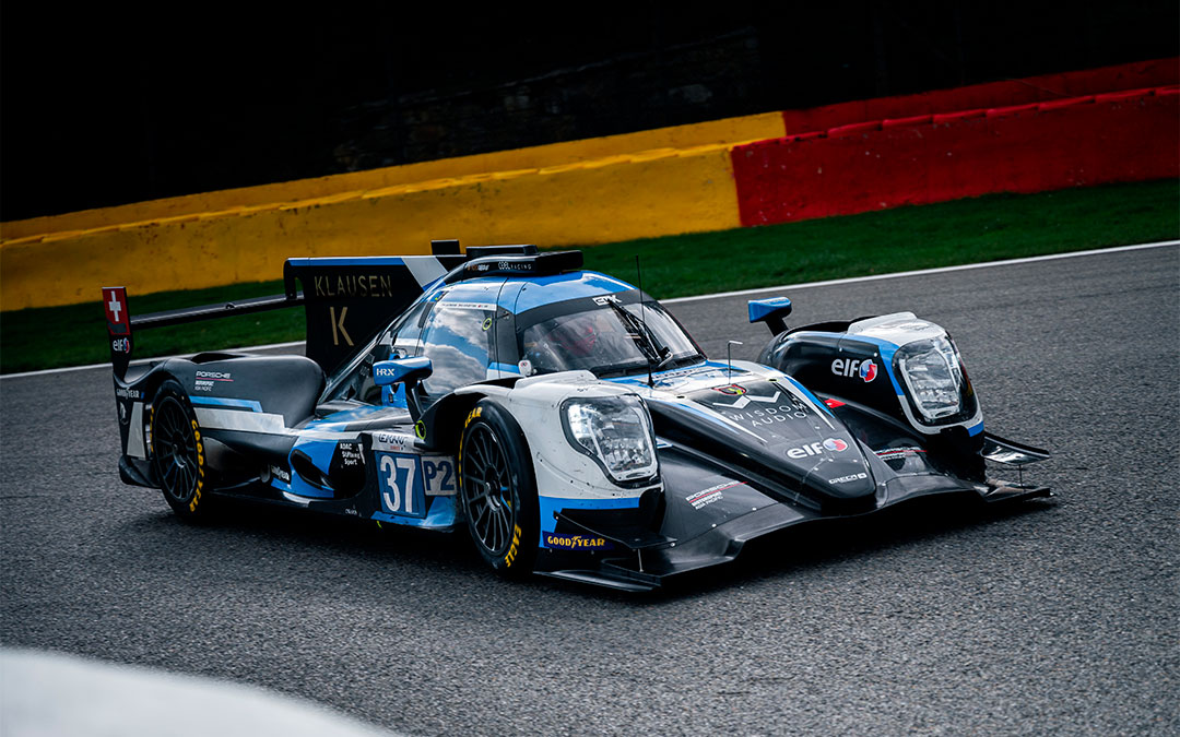 Prototipo de la European Le Mans Series compitiendo en Bélgica./ ELMS