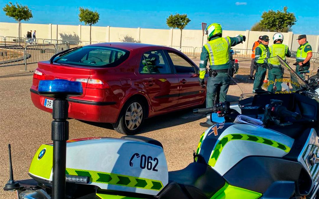 Control de la Guardia Civil en Motorland / GC