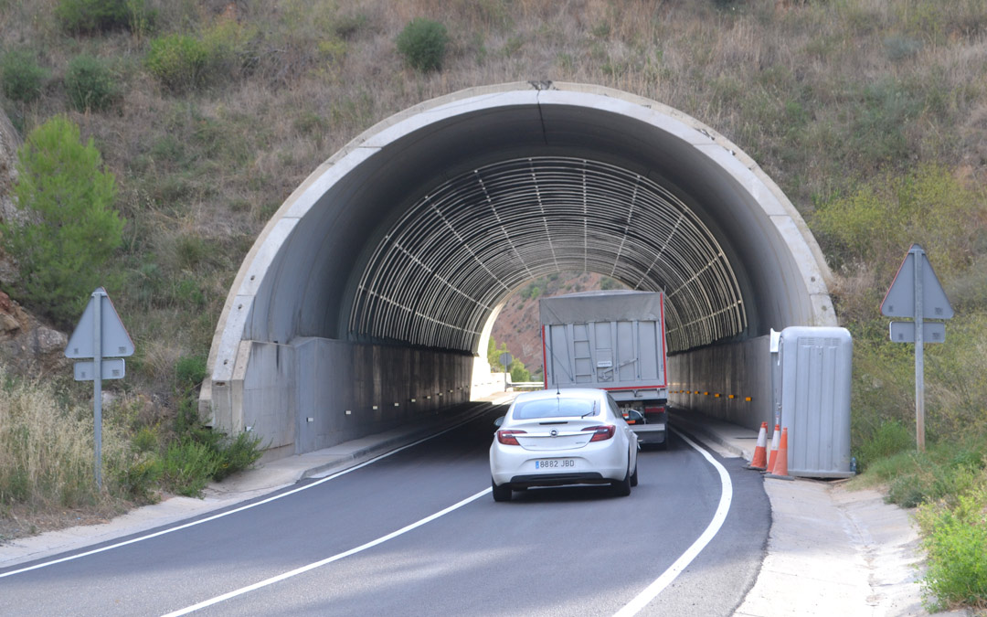 El túnel fue reabierto al tráfico la semana pasada./ J.L.