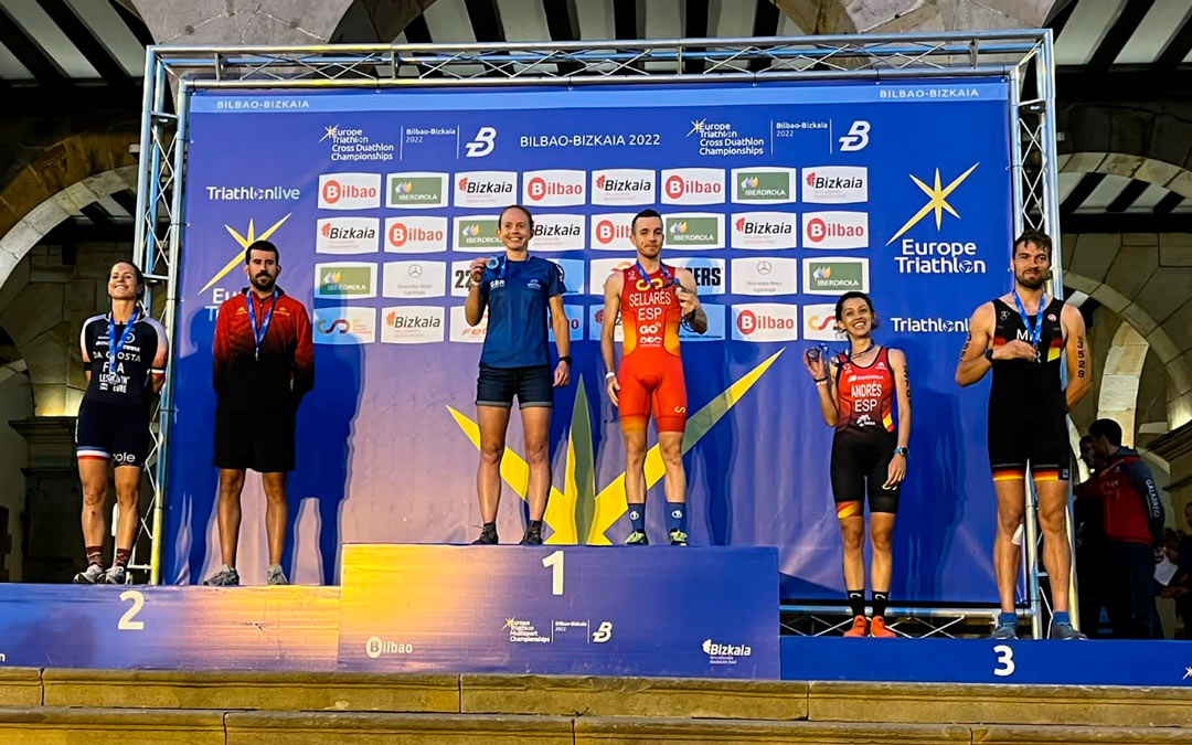 El valderrobrense Carlos Jávega se alzó con la plata en el campeonato europeo de duatlón cros.