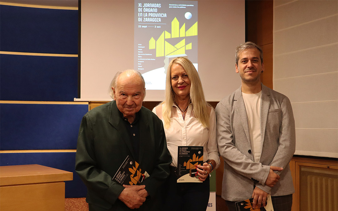 Presentación de las Jornadas de Órgano en la provincia de Zaragoza./ DPZ