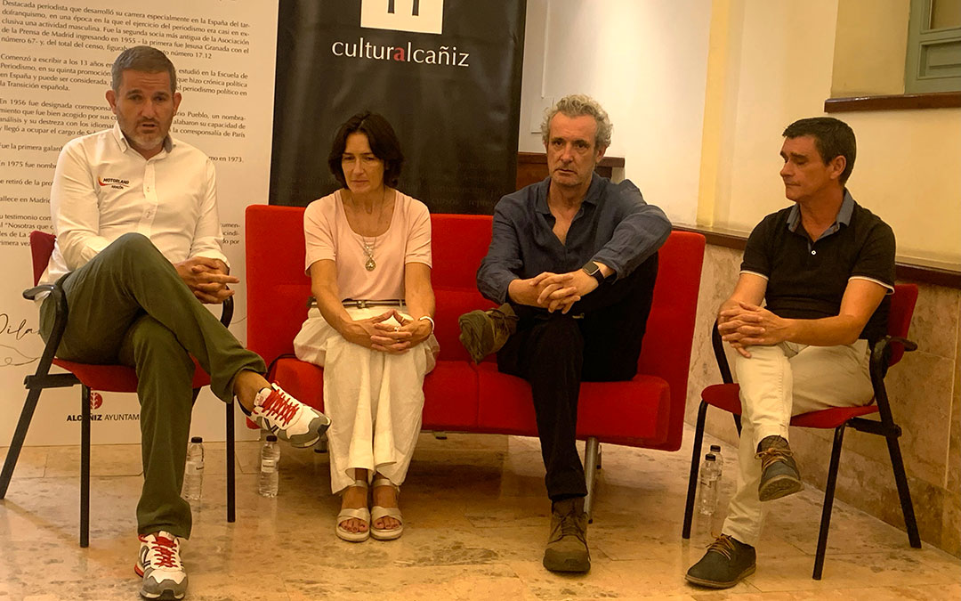 La presentación de la película 'Tierra Baja' tuvo lugar en el marco del IV Curso de Periodismo de Alcañiz./ Ayto. de Alcañiz