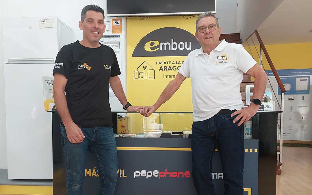Sergio y Juan Ramón Puyo, de Puyo Área Tecnológica./J.L.