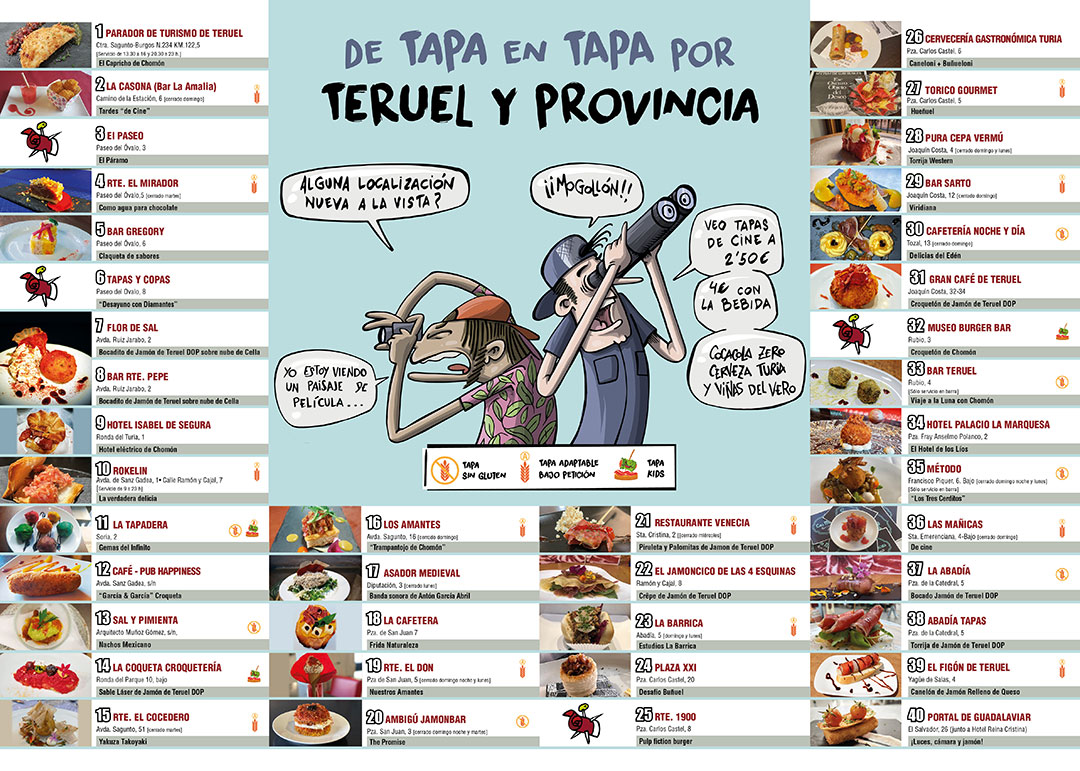 19 Edición Concurso Provincial de Tapas Jamón de Teruel