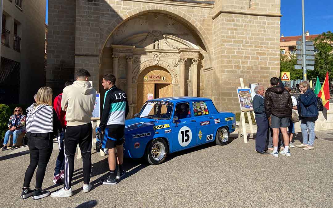 El vehículo que solía pilotar Fillola por el Circuito Guadalope./ Alicia Martín