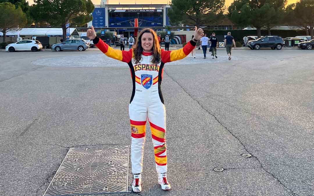 La alcañizana en el circuito de Paul Ricard / L.A.