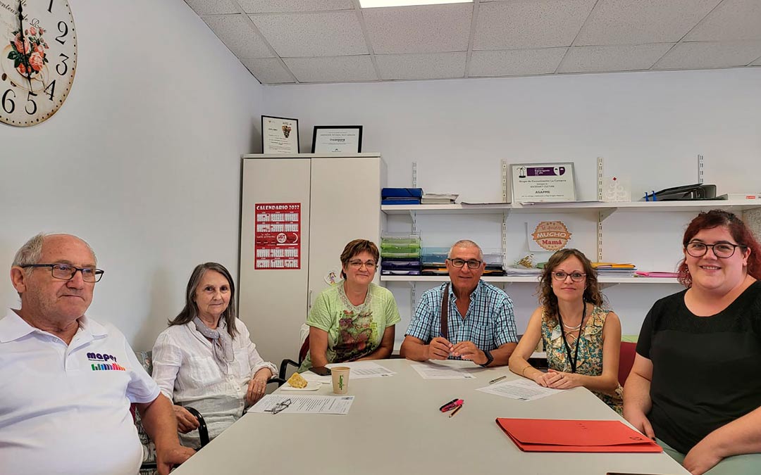 Junta directiva de ASAPME Bajo Aragón./ASAPME Bajo Aragón