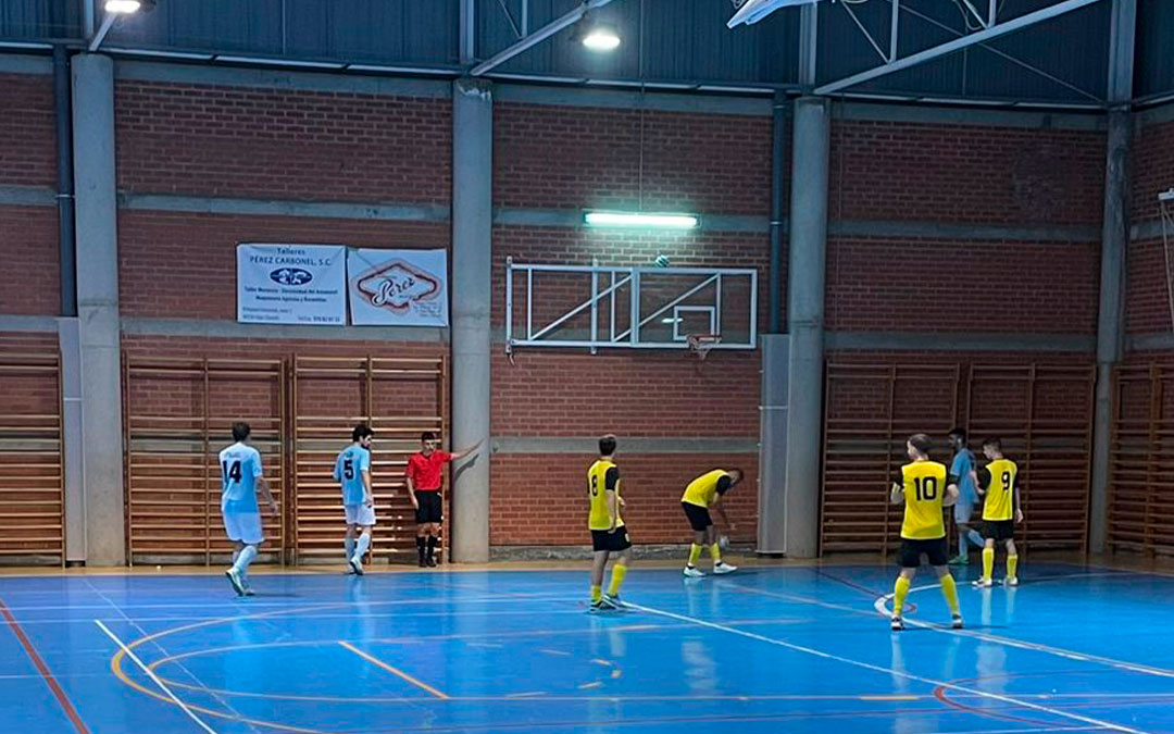 Boca Híjar y F.S. Caspe se enfrentaron este sábado en el pabellón de la capital del Bajo Martín / Boca Híjar