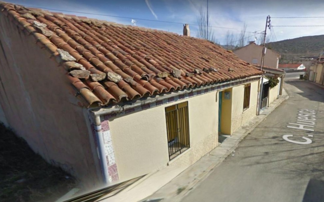 Calle Huesca en Utrillas (Teruel)./ Google