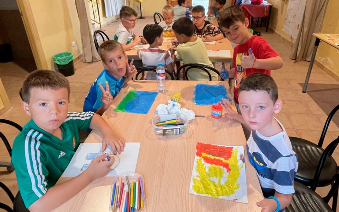 Participantes en un taller que se celebró en Azaila. / Comarca Bajo Martín