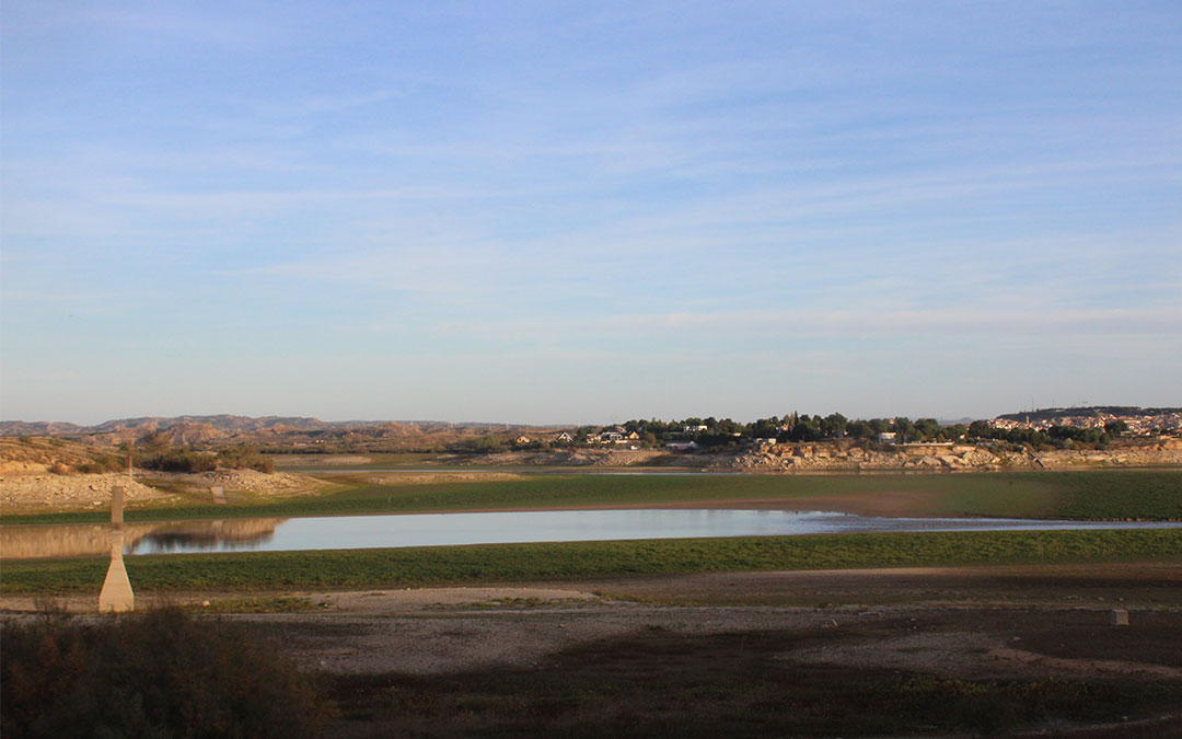 El embalse de Mequinenza está al 29% de su capacidad./ P.S.
