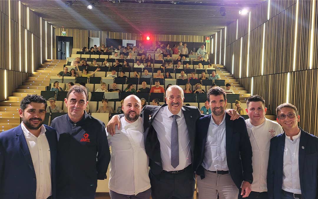 La gastronomía turolense triunfa en la Basque Culinary Center. / DPT