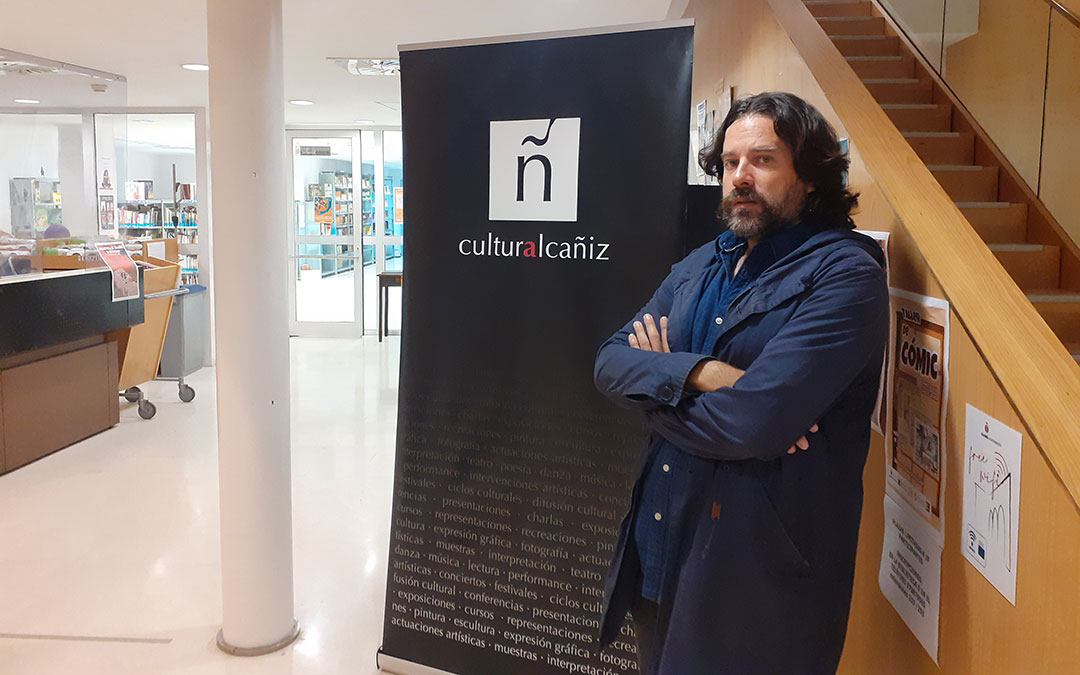 El concejal de Cultura de Alcañiz, Jorge Abril./ Ayto. de Alcañiz