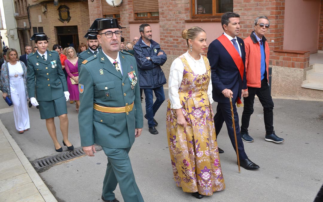 Procesión por la Virgen del Pilar en Calanda./ J.L.