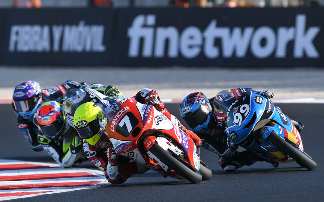 El FIM JuniorGP en acción en la última prueba disputada en Misano (Italia)./ JuniorGP