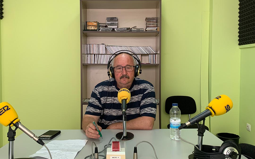 Paco Amador es miembro de la junta del Club de Montaña Zalagarda de Caspe./ P.S.