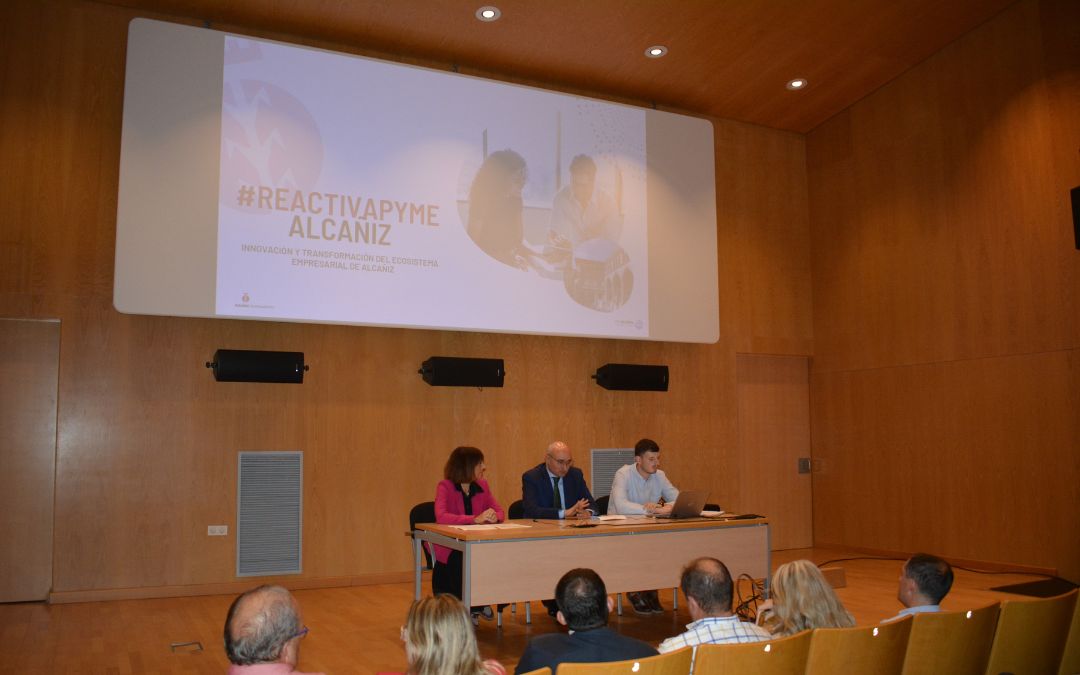 Acto de presentación del Programa #ReactivePyme este miércoles en Alcañiz./ C. O.
