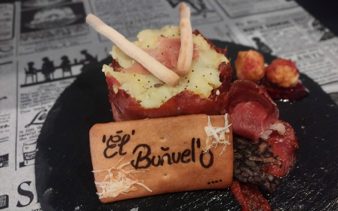 'Él Buñuel’o' de Las Vegas Café Bar de Utrillas./ L.C.