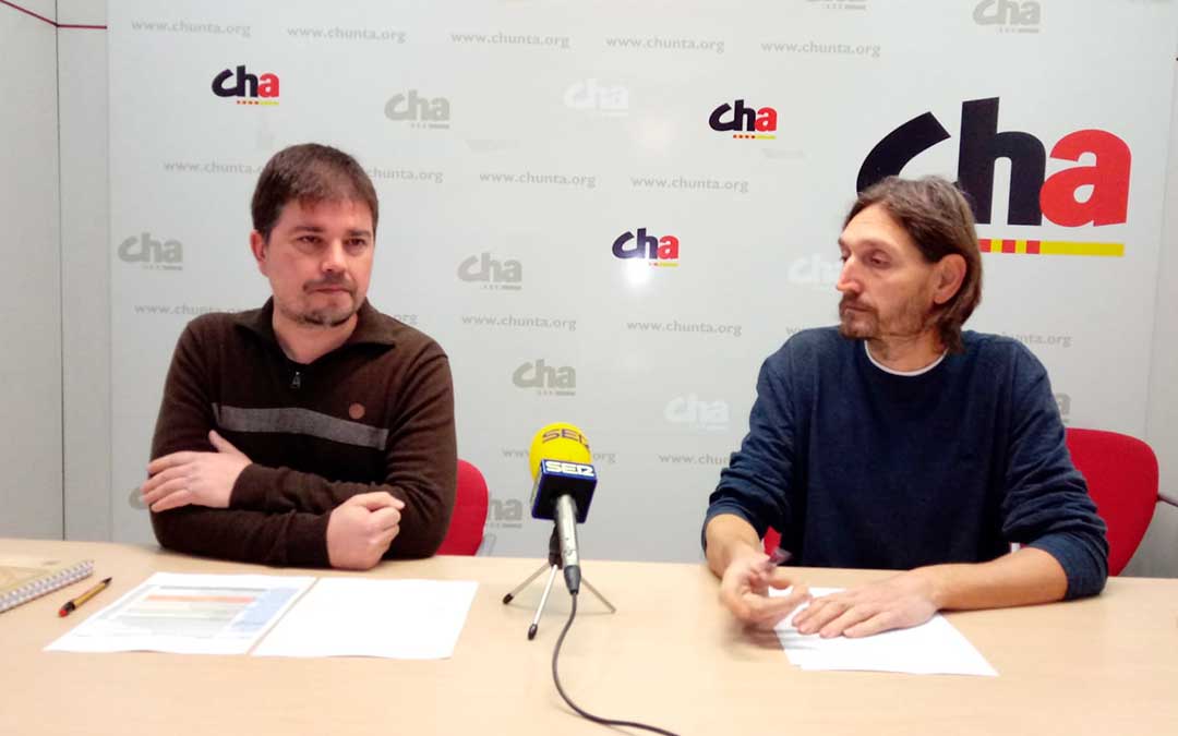 al Vicesecretario, Javier Carbó, en rueda de prensa este viernes / CHA