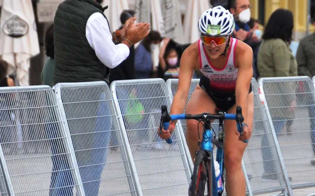 Inés Donoso en competición / Inés Donoso