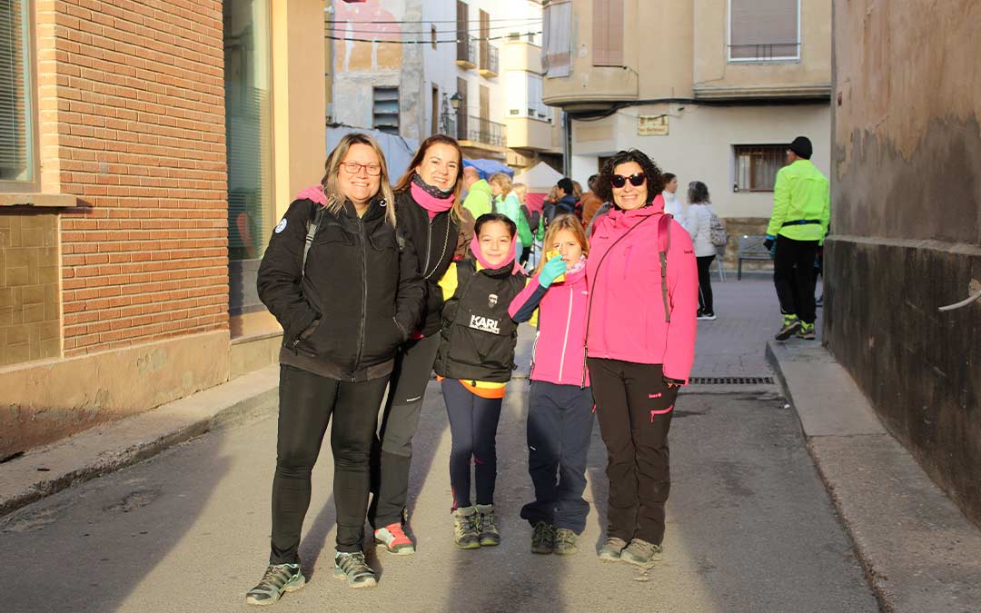 Andada solidaria en Nonaspe./ P.S.
