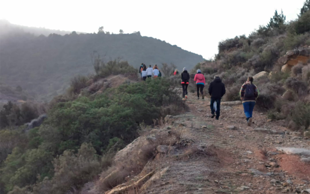 Andada solidaria en Nonaspe./ Casa Rural Cal Antoniet