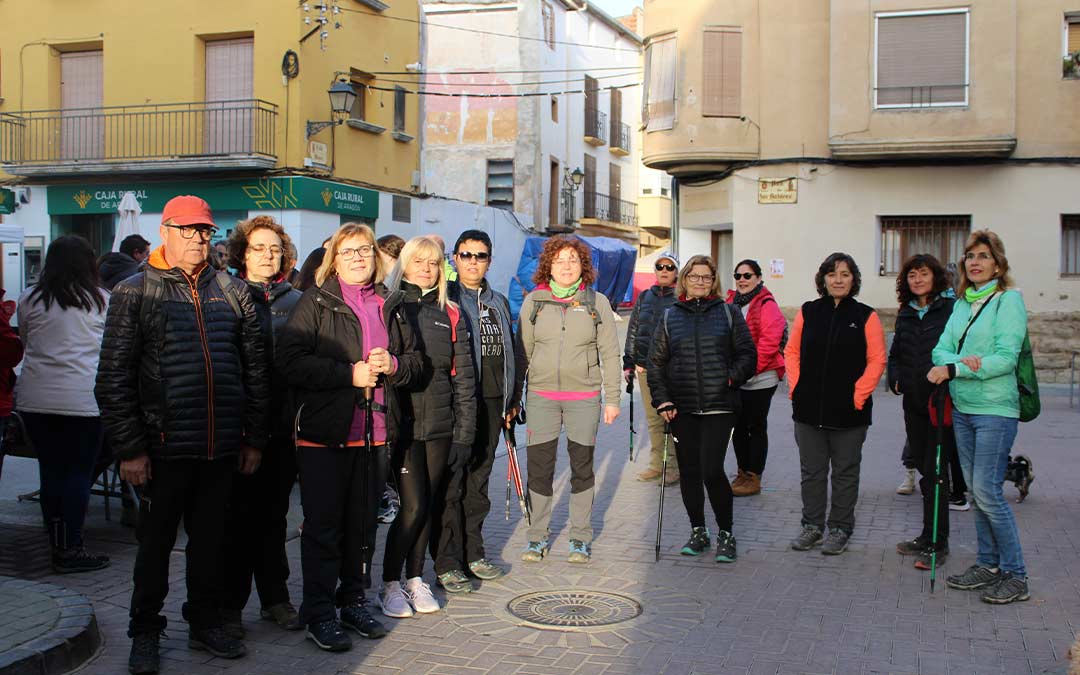 Andada solidaria en Nonaspe./ P.S.