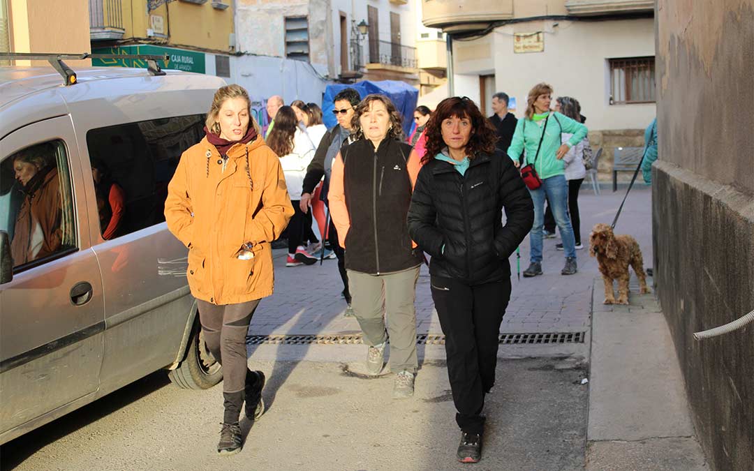 Andada solidaria en Nonaspe./ P.S.