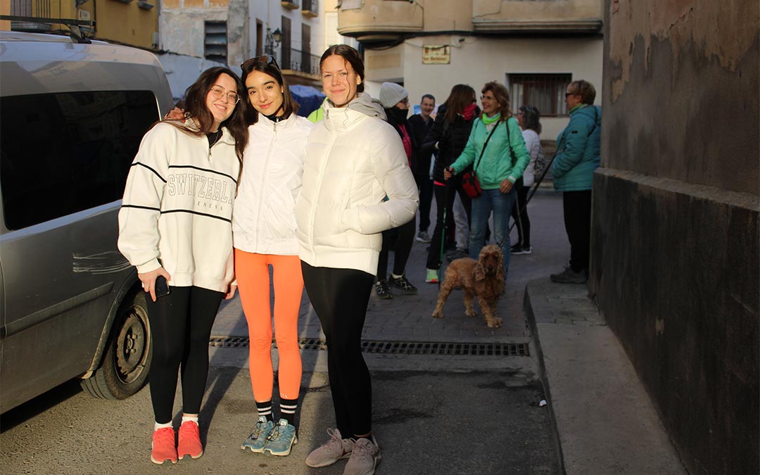 Andada solidaria en Nonaspe./ P.S.