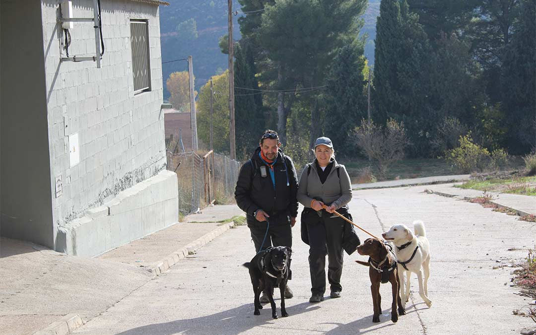 Andada solidaria en Nonaspe./ P.S.