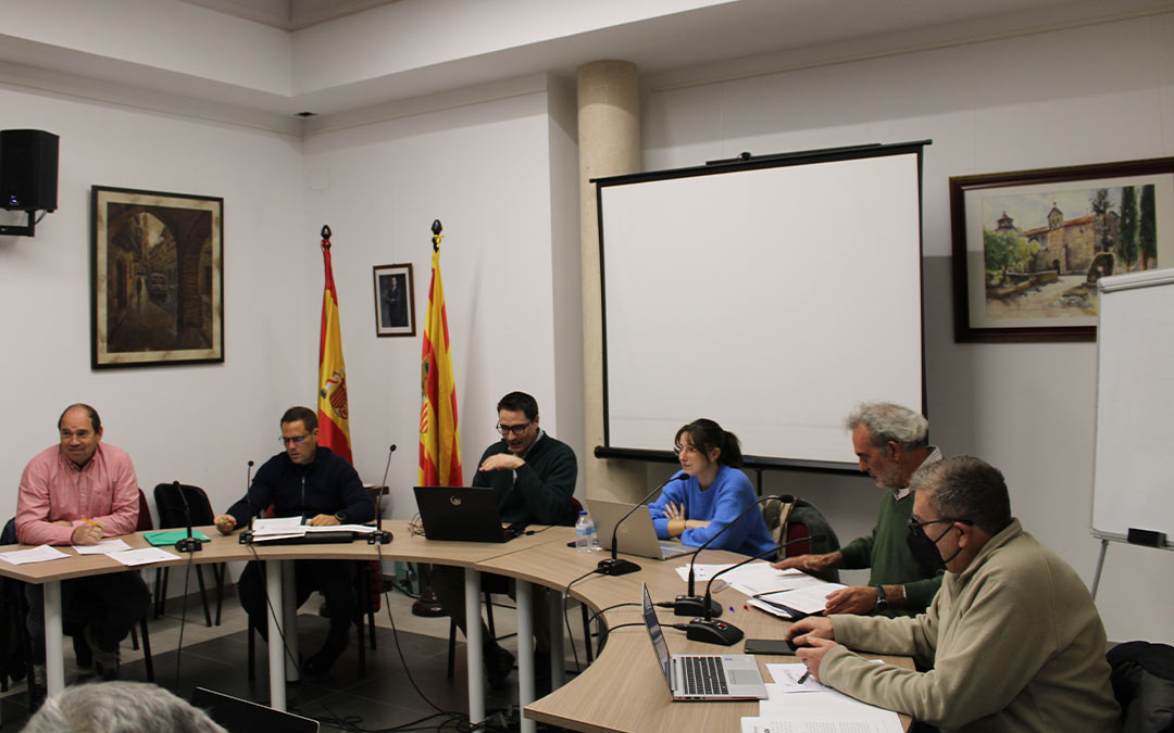 Pleno comarcal del Bajo Aragón-Caspe de noviembre de 2022./ P.S.