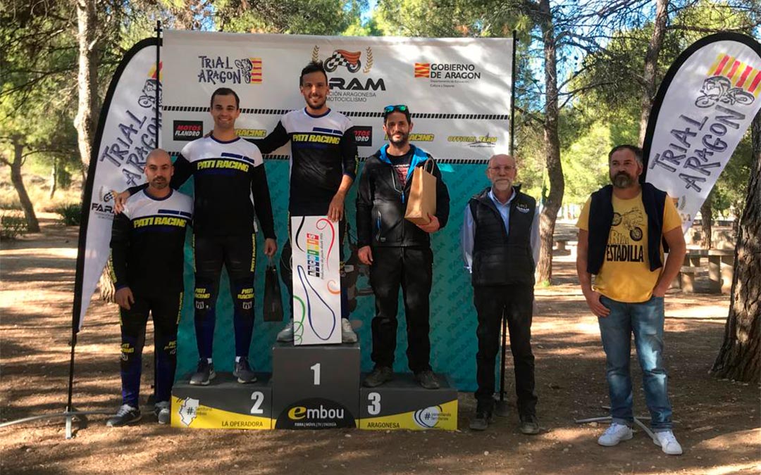 Podio TR-2 Trial Alcañiz 2022./ Trial Aragón